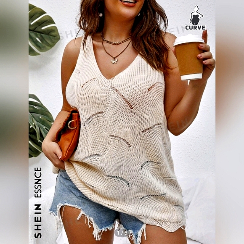 Shein Women's Knit Top 3XL